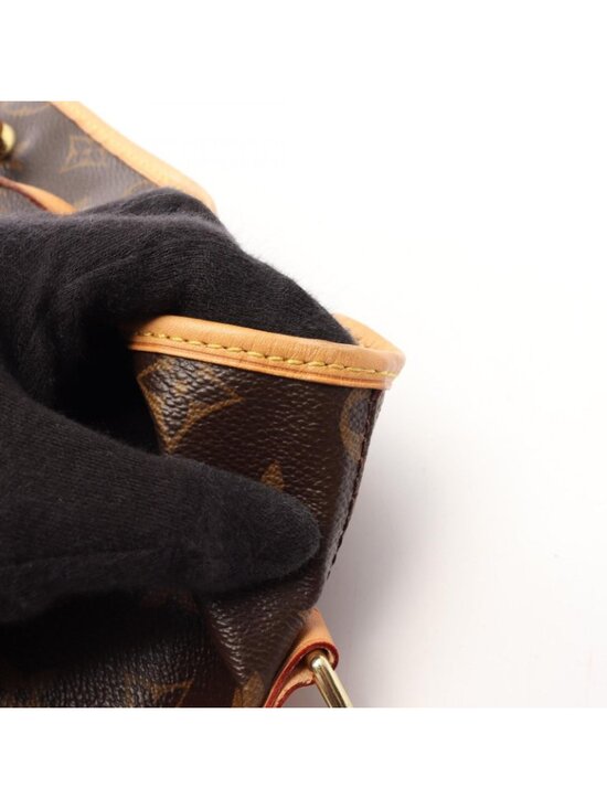 Louis Vuitton Backpack a Dos Monogram Coatingcanvas Leather
